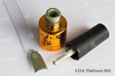 F.O.X, Гель-лак - Platinum 003 (6 ml.)