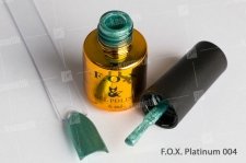 F.O.X, Гель-лак - Platinum 004 (6 ml.)