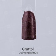 Grattol, Гель-лак Luxury Stones - Diamond №04 (9 мл.)