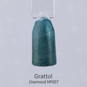 Grattol, Гель-лак Luxury Stones - Diamond №07 (9 мл.)