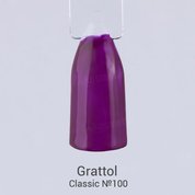 Grattol, Гель-лак Merlot №100 (9 мл.)