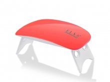 Elsa Professional, UV/LED-Лампа Mini, 9 ватт (красный корпус)