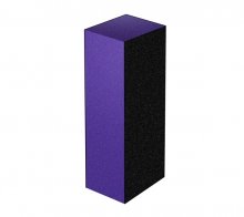 ruNail, Шлифовщик для искусственных ногтей (фиолетовый) 150х150х100