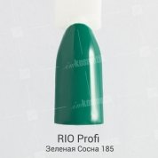 Rio Profi, Гель-лак каучуковый - Зеленая Сосна №185 (7 мл.)