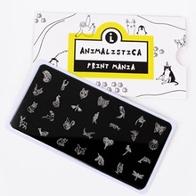 Lianail, Print Mania - Пластина для стемпинга LPP-007 Animalistica №2