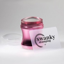 Swanky Stamping, Штамп розовый силиконовый (4 см.)