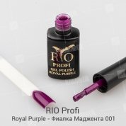 RIO Profi, Гель-лак Royal Purple - Фиалка Маджента №01 (7 мл.)
