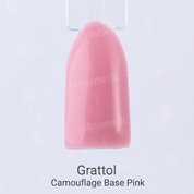 Grattol, Base Camouflage Pink - База Камуфлирующая (9 мл.)
