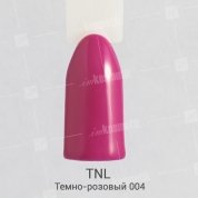 TNL, Гель-лак №004 - Темно-розовый (10 мл.)