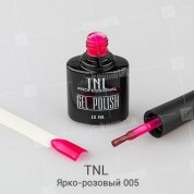 TNL, Гель-лак №005 - Ярко-розовый (10 мл.)