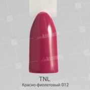TNL, Гель-лак №012 - Красно-фиолетовый (10 мл.)
