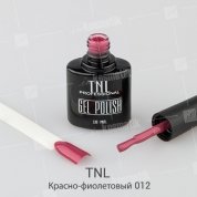 TNL, Гель-лак №012 - Красно-фиолетовый (10 мл.)