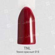 TNL, Гель-лак №015 - Темно-красный (10 мл.)