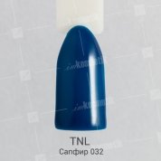 TNL, Гель-лак №032 - Сапфир (10 мл.)