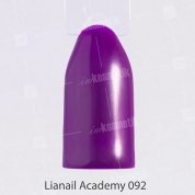 Lianail, Гель-лак Academy - Темно-фиолетовый №A92 (10 мл.)