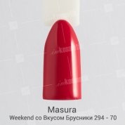 Masura, Гель-лак - Basic №294-70М Weekend со Вкусом Брусники (3,5 мл.)