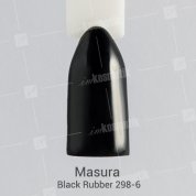 Masura, Гель-лак Black Rubber №298-06 Черный Каучук (6,5 мл.)