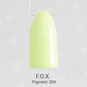 F.O.X, Гель-лак - Pigment №204 (6 ml.)