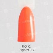 F.O.X, Гель-лак - Pigment №210 (6 ml.)