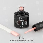 TNL, Гель-лак №039 - Нежно-персиковый (10 мл.) LED