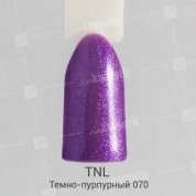 TNL, Гель-лак №070 - Темно-пурпурный (10 мл.)