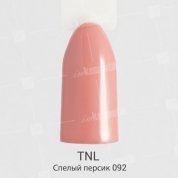 TNL, Гель-лак №092 - Спелый персик (10 мл.)