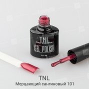TNL, Гель-лак №101 - Мерцающий сангиновый (10 мл.)
