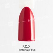 F.O.X, Гель-лак - Waterway №008 (6 ml.)