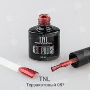 TNL, Гель-лак №087 - Терракотовый (10 мл.)