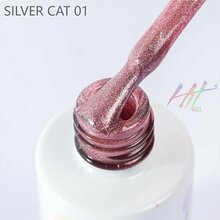 HIT gel, Гель-лак - Silver cat №01 (9 мл.)
