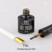 TNL, Гель-лак Metal effect №04 - Оливковый (10 мл.)