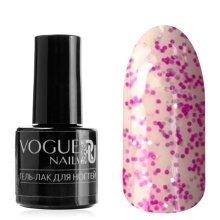 Vogue Nails, Гель-лак прозрачный с конфетти L2 (6 мл.)