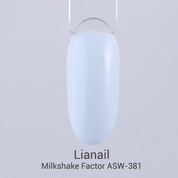 Lianail, Гель-лак Milkshake Factor - Mint Shake ASW-381 №331 (10 мл)