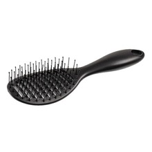 Zinger, Расчёска массажная для мокрых волос (5037 Black, черный)