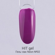 HIT gel, Гель-лак - Neon №02 (9 мл)