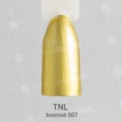 TNL, Гель-лак Metal effect №07 - Золотой (10 мл.)