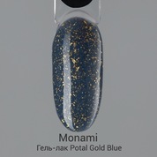 Monami, Гель-лак - Potal Gold Blue (8 г)