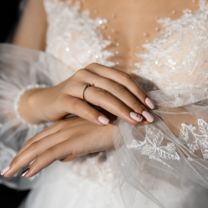 Свадебный маникюр 2024: идеальные ногти для невесты на свадьбу