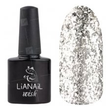 Lianail, Гель-лак WISH - Silver shine WSSO-001 (10 мл.)