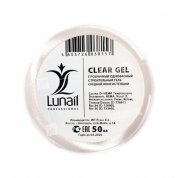 Lunail, Clear Gel PG - Прозрачный однофазный гель (50 мл.)