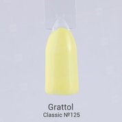 Grattol, Гель-лак Light Yellow №125 (9 мл.)