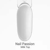 Nail Passion, Milk Top - Финиш без липкого слоя (10 мл)