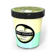 MILV, Крем-йогурт двухцветный - Яблоко (210 г.)