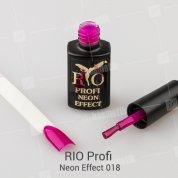 RIO Profi, Гель-лак Neon Effect №018 Кир Рояль (7 мл.)