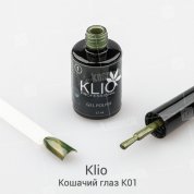 Klio Professional, Гель-лак кошачий глаз К1 (12 мл.)