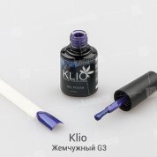 Klio Professional, Гель-лак Жемчужный G3 (6 мл.)