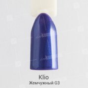 Klio Professional, Гель-лак Жемчужный G3 (6 мл.)