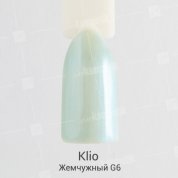 Klio Professional, Гель-лак Жемчужный G6 (6 мл.)