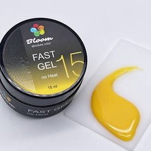 Bloom, Fast Gel - Гель цветной низкотемпературный для укрепления натуральных ногтей №15 (15 мл)