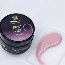 Bloom, Fast Gel - Гель цветной низкотемпературный для укрепления натуральных ногтей №9 (15 мл)